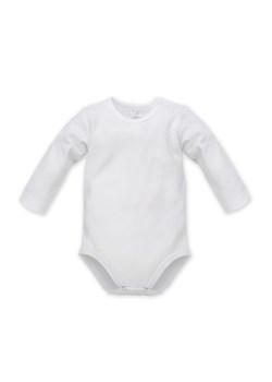 Body niemowlęce z długim rękawem białe ze sklepu 5.10.15 w kategorii Body niemowlęce - zdjęcie 169701033