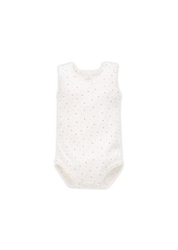 Bawełniane body niemowlęce bez rękawów w paski ze sklepu 5.10.15 w kategorii Body niemowlęce - zdjęcie 169701054