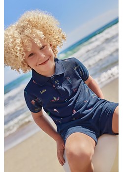 Koszulka polo z krótkim rękawem dla chłopca Mayoral - granatowa ze sklepu 5.10.15 w kategorii T-shirty chłopięce - zdjęcie 169701243
