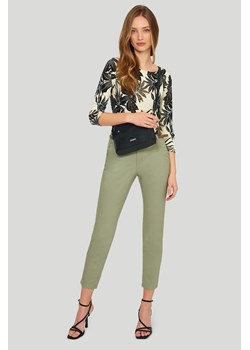 Spodnie damskie zielone typu chino ze sklepu 5.10.15 w kategorii Spodnie damskie - zdjęcie 169701393