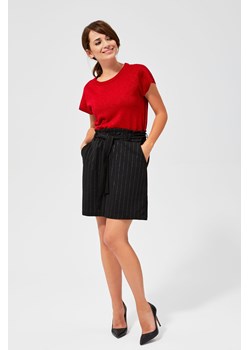 Spódnica damska mini w metaliczne paski ze sklepu 5.10.15 w kategorii Spódnice - zdjęcie 169701554