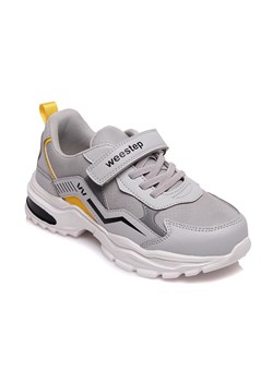 Szare buty sportowe dla dużego chłopca Weestep ze sklepu 5.10.15 w kategorii Buty sportowe dziecięce - zdjęcie 169701571