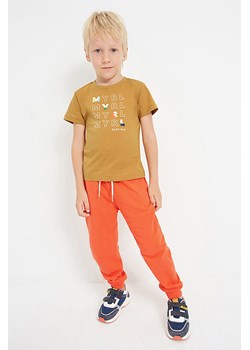 Spodnie dresowe dla chłopca Mayoral - pomarańczowe ze sklepu 5.10.15 w kategorii Spodnie chłopięce - zdjęcie 169701603