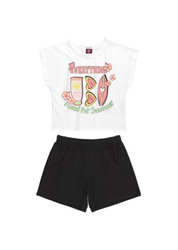 Komplet dla dziewczynki - t-shirt + szorty ze sklepu 5.10.15 w kategorii Komplety dziewczęce - zdjęcie 169701840