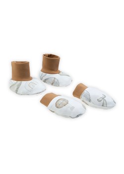 Komplet niemowlęcy- rękawiczki i buciki z bawełny ze sklepu 5.10.15 w kategorii Buciki niemowlęce - zdjęcie 169702524