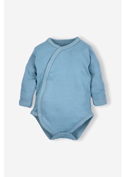 Body niemowlęce z bawełny organicznej - niebieskie ze sklepu 5.10.15 w kategorii Body niemowlęce - zdjęcie 169703172