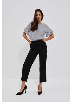 Spodnie klasyczne damskie czarne ze sklepu 5.10.15 w kategorii Spodnie damskie - zdjęcie 169703261