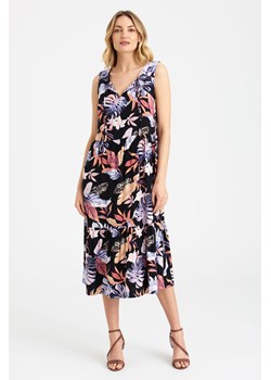 Sukienka damska na ramiączka z motywem roślinnym ze sklepu 5.10.15 w kategorii Sukienki - zdjęcie 169703320