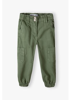 Spodnie typu bojówki dla niemowlaka khaki ze sklepu 5.10.15 w kategorii Spodnie i półśpiochy - zdjęcie 169703570