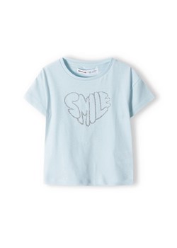 Bawełniana koszulka dla niemowlaka z nadrukiem ze sklepu 5.10.15 w kategorii Koszulki niemowlęce - zdjęcie 169703624