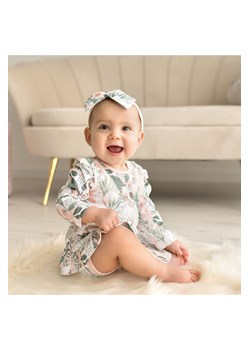 Bawełniana sukienka niemowlęca we wzory ze sklepu 5.10.15 w kategorii Sukienki niemowlęce - zdjęcie 169703630