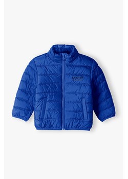 Wiosenna kurtka przejściowa chłopięca ze stójką - niebieska ze sklepu 5.10.15 w kategorii Kurtki chłopięce - zdjęcie 169703731