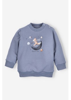 Bluza dresowa niemowlęca SPACE TOUR z bawełny organicznej ze sklepu 5.10.15 w kategorii Bluzy i swetry - zdjęcie 169704001