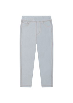 Szare spodnie typu jegginsy dla dziewczynki ze sklepu 5.10.15 w kategorii Spodnie dziewczęce - zdjęcie 169704184