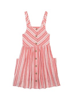 Sukienka na ramiączka w paski z kieszeniami dla dziewczynki ze sklepu 5.10.15 w kategorii Sukienki dziewczęce - zdjęcie 169704994