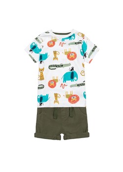 Komplet niemowlęcy bawełniany- t-shirt+ szorty ze sklepu 5.10.15 w kategorii Komplety niemowlęce - zdjęcie 169705860
