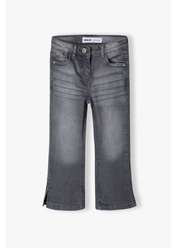 Szare spodnie jeansowe niemowlęce rozkloszowane ze sklepu 5.10.15 w kategorii Spodnie i półśpiochy - zdjęcie 169705881