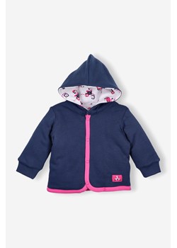 Kurtka niemowlęca z bawełny organicznej dla dziewczynki ze sklepu 5.10.15 w kategorii Kombinezony i kurtki - zdjęcie 169705893