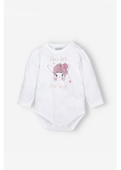 Bawełniane body niemowlęce z nadrukiem ze sklepu 5.10.15 w kategorii Body niemowlęce - zdjęcie 169705982
