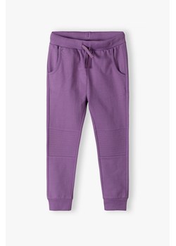 Fioletowe spodnie dresowe slim dla dziecka - 5.10.15. ze sklepu 5.10.15 w kategorii Spodnie chłopięce - zdjęcie 169706363
