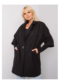 Płaszcz damski z rękawem 3/4 czarny ze sklepu 5.10.15 w kategorii Płaszcze damskie - zdjęcie 169706364