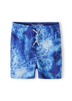 Niebieskie szorty kąpielowe dla chłopca z nadrukiem wody ze sklepu 5.10.15 w kategorii Kąpielówki chłopięce - zdjęcie 169706933