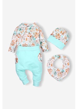 Komplet niemowlęcy : body-spodnie-czapka-apaszka ze sklepu 5.10.15 w kategorii Komplety niemowlęce - zdjęcie 169707013