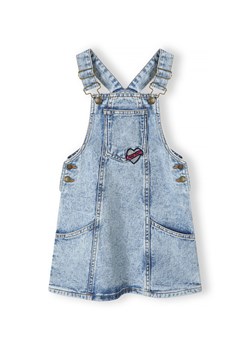 Niemowlęca jeansowa sukienka ogrodniczka ze sklepu 5.10.15 w kategorii Sukienki niemowlęce - zdjęcie 169707251