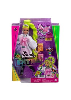 Lalka Barbie Extra  biała tunika / neonowe zielone włosy ze sklepu 5.10.15 w kategorii Zabawki - zdjęcie 169707282