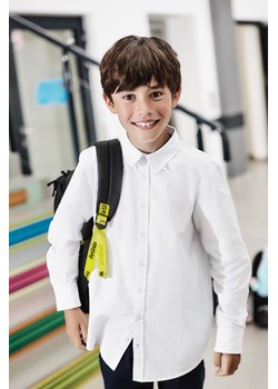 Elegancka biała koszula z długim rękawem dla chłopca ze sklepu 5.10.15 w kategorii Koszule chłopięce - zdjęcie 169707440