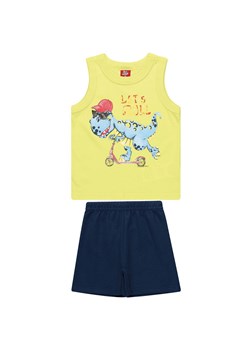 Komplet chłopięcy na lato Let's Roll T-shirt i spodenki ze sklepu 5.10.15 w kategorii Komplety niemowlęce - zdjęcie 169708390