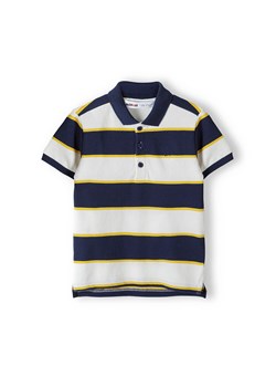 Koszulka polo dla chłopca z krótkim rękawem w paski ze sklepu 5.10.15 w kategorii T-shirty chłopięce - zdjęcie 169708560