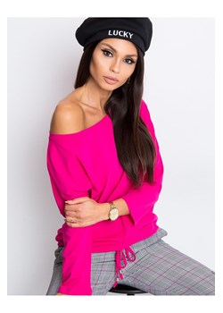 Bluzka damska z długim rękawem - różowa ze sklepu 5.10.15 w kategorii Bluzki damskie - zdjęcie 169708642