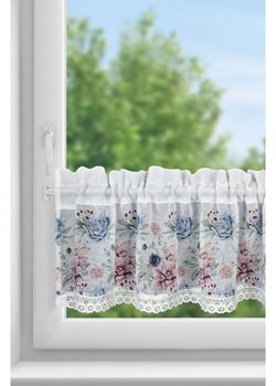 Firana gotowa dora 150x30 cm biały ze sklepu 5.10.15 w kategorii Tekstylia kuchenne - zdjęcie 169708663