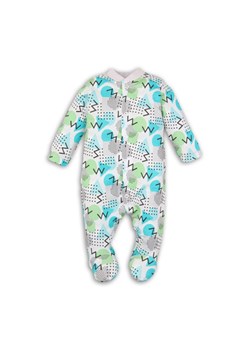 Bawełniany pajac niemowlęcy we wzory ze sklepu 5.10.15 w kategorii Pajacyki - zdjęcie 169708674