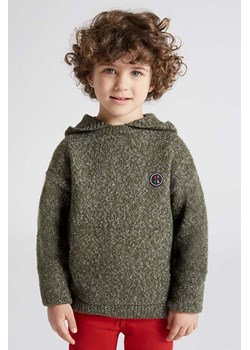 Bluza chłopięca z dzianiny swetrowej - zielona ze sklepu 5.10.15 w kategorii Bluzy chłopięce - zdjęcie 169708871