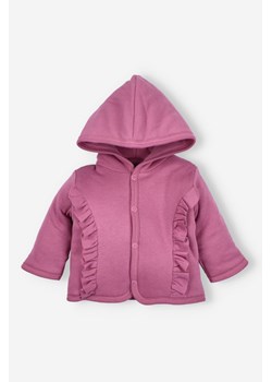 Kurtka niemowlęca z bawełny organicznej dla dziewczynki ze sklepu 5.10.15 w kategorii Kombinezony i kurtki - zdjęcie 169709104
