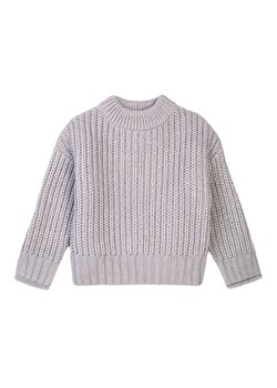 Niemowlęcy sweter nierozpinany z półgolfem - szary ze sklepu 5.10.15 w kategorii Bluzy i swetry - zdjęcie 169709231