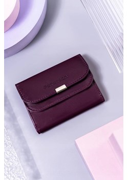 Mały, skórzany portfel damski na zatrzask ze sklepu 5.10.15 w kategorii Portfele damskie - zdjęcie 169709900