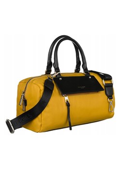 Poręczna, miejska torebka w kształcie bagietki — David Jones żółta ze sklepu 5.10.15 w kategorii Torby podróżne - zdjęcie 169709932