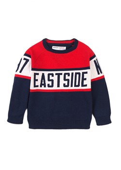 Sweter chłopięcy z okrągłym dekoltem oraz napisem Eastside ze sklepu 5.10.15 w kategorii Swetry chłopięce - zdjęcie 169709963