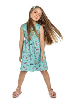 Sukienka dzianinowa na lato w kolorowe wzorki ze sklepu 5.10.15 w kategorii Sukienki dziewczęce - zdjęcie 169710103