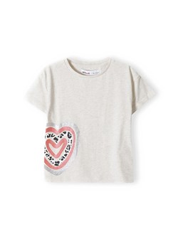 Koszulka dla niemowlaka dzianinowa z sercem ze sklepu 5.10.15 w kategorii Koszulki niemowlęce - zdjęcie 169710481
