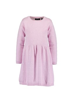 Sweterkowa sukienka dla dziewczynki z długim rękawem ze sklepu 5.10.15 w kategorii Sukienki dziewczęce - zdjęcie 169710624