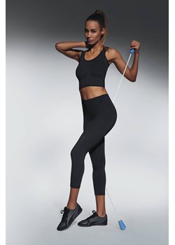 Legginsy sportowe damskie czarne 200 den ze sklepu 5.10.15 w kategorii Spodnie damskie - zdjęcie 169710653