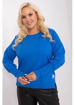 Bluzka plus size bawełniana ciemny niebieski ze sklepu 5.10.15 w kategorii Bluzki damskie - zdjęcie 169710774
