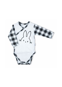 Kopertowe bawełniane body niemowlęce z długim rękawem ze sklepu 5.10.15 w kategorii Body niemowlęce - zdjęcie 169710841