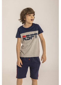 Granatowe szorty dresowe dla chłopca- Rspt ze sklepu 5.10.15 w kategorii Spodenki chłopięce - zdjęcie 169710843