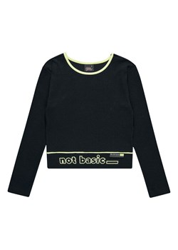 Czarna bluzka dla dziewczynki ze sklepu 5.10.15 w kategorii Bluzki dziewczęce - zdjęcie 169711041
