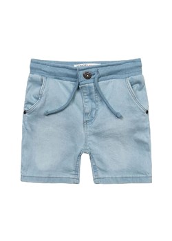 Szorty jeansowe ze ściągaczem w pasie oraz kieszeniami dla chłopca ze sklepu 5.10.15 w kategorii Spodenki chłopięce - zdjęcie 169711342